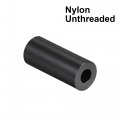 Uxcell Nylon Round Spacer Washer 3 2mm Id 7mm Od 13mm Height For M3 Screws Black 100pcs