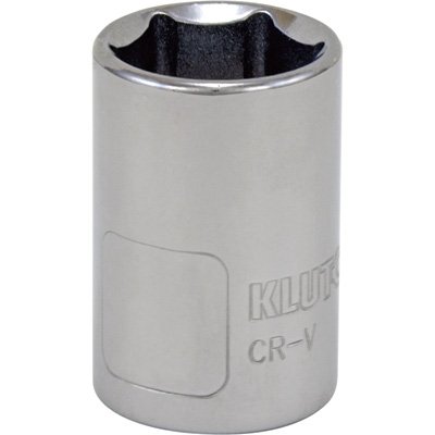 Klutch Socket Sae 1 8in 2in -drive 6-pt