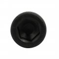 Uxcella 2pcs M10x35mm 12 9 Grade Hex Socket Cap Left Hand Thread Screw Bolt Black