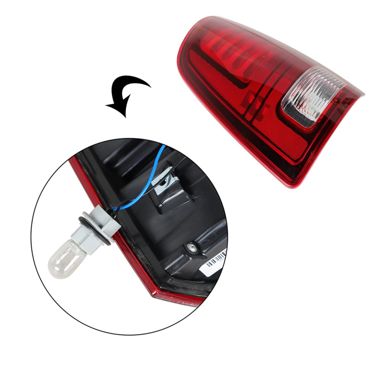 Rear Driver Left Side Tail Lamp Assembly Replacement For Ram 2013 2014 2015 2016 Lh 68093081ac