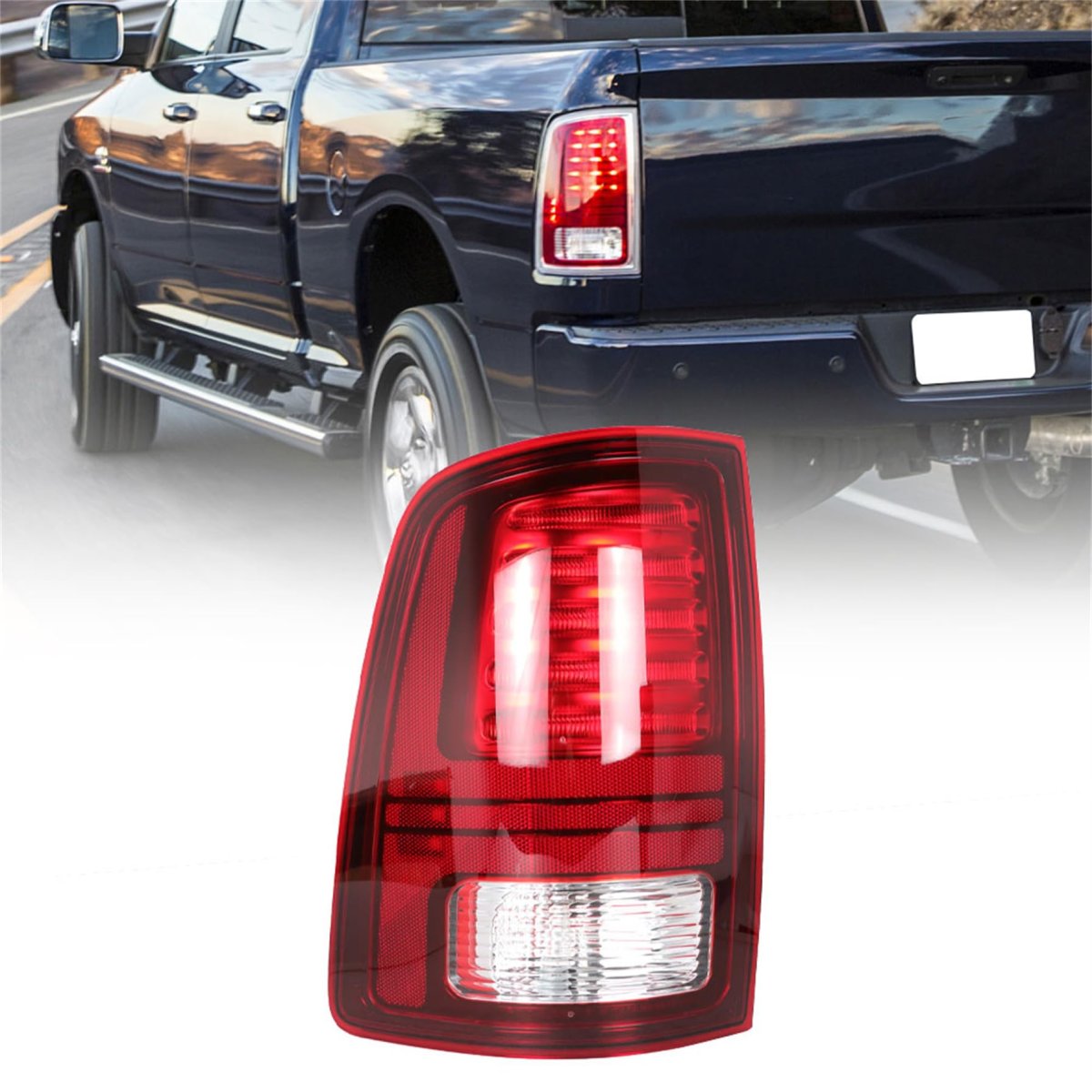 Rear Driver Left Side Tail Lamp Assembly Replacement For Ram 2013 2014 2015 2016 Lh 68093081ac