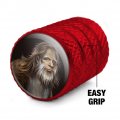 Sasquatch Bigfoot Head Valve Stem Caps For Tire Rim Wheel Aluminum Red