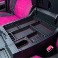 Jkcover For Center Console Organizer Tray Toyota Tundra 2014 2015 2016 2017 2018 2019 2020 2021 Accessories Insert Abs Black 