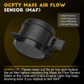 Ocpty Mass Air Flow Sensor Fits For Bmw 5d L6 3 0l Dohc Diesel E70 Series 2009-2011 X5 3 E90 2009-2013 13627805415 13628509725