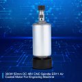 Spindle Motor Brushless 300w 52mm Dc 48v Cnc Er11 Air Cooled Kits For Engraving Machine