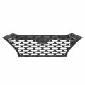 Non View Camera Hole Hy1200225 Factory Style Front Bumper Grill Grille Assembly With Silver Moulding Compatible Tucson