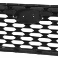 Non View Camera Hole Hy1200225 Factory Style Front Bumper Grill Grille Assembly With Silver Moulding Compatible Tucson