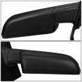 Auto Dynasty Passenger Right Side Rear View Mirror Power Adjust Manual Folding Amber Led Turn Signal Heated Glass Compatible