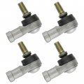 Caltric Two Sets Of Tie Rod End Kit Compatible With Honda Trx200 Trx-200 Fourtrax 200 1984