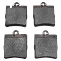 Brake Pads Rear Set Ceramic Posi-quiet Durable Mechanics Choice For 2009-2011 Mercedes-benz Slk300
