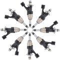 8 Pcs 6 Holes Fuel Injectors 12710479 For 2015 2016 2017 2018 2019 2020 2021 Chevrolet Corvette Camaro And Cadillac Cts 