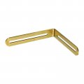 Uxcell Adjustable Corner Code 4pcs 120x165mm Stainless Steel 90-degree L-shape Brace For Fixed Furniture Shelf Bed Table