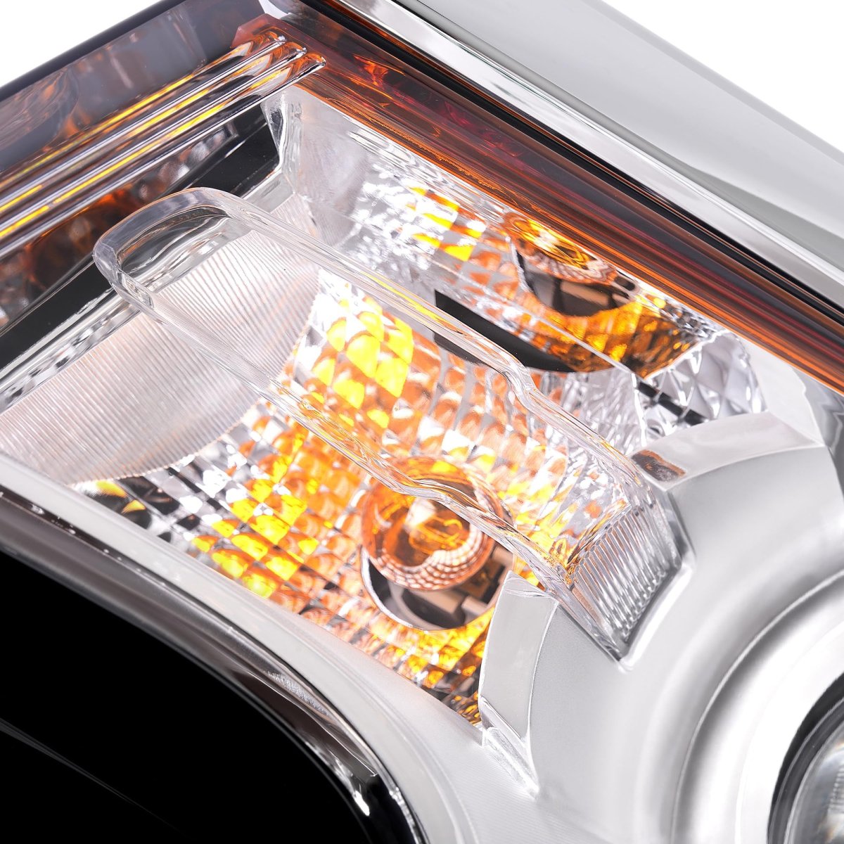 Left Headlight For 2011 2014d Edge Driver Side Halogen Headlamp With Bulb Clear Lens Chrome Housing Replacement For Fo2502291