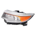 Left Headlight For 2011 2014d Edge Driver Side Halogen Headlamp With Bulb Clear Lens Chrome Housing Replacement For Fo2502291
