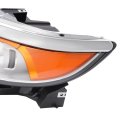 Left Headlight For 2011 2014d Edge Driver Side Halogen Headlamp With Bulb Clear Lens Chrome Housing Replacement For Fo2502291
