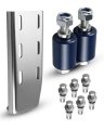 Upper Roller Bracket Kit 13-04387 Withs And Hardware Fit For Peterbilt 379 Either Driver Or Passenger Side Roller Replace 