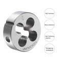 Round Threading Dies 1 2 -20 Unf Alloy Tool Steel Machine Thread Repair Hand
