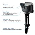 Mas Set Of 4 Ignition Coil Pack For 2016-2022 Encore Chevy Cruze Equinox Malibu Volt Gmc Terrain 4l 5l 1 6l L4 Replacement