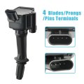 Mas Set Of 4 Ignition Coil Pack For 2016-2022 Encore Chevy Cruze Equinox Malibu Volt Gmc Terrain 4l 5l 1 6l L4 Replacement