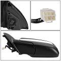 Gm1320413 Factory Style Driver Left Side Mirror Manual Folding Power Adjust Compatible With Pontiac G8 08-09 Polished Chrome