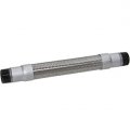 Flexible Metal Hose High Temperature For Air Compressors Or Vacuum Pumps 304 Stainless Steel Carbon Male Npt Fittings With 