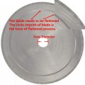 Ilovetool 7 Inch Thin Edge Wet Diamond Blade Disc Lapidary Saw Gemstone