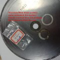 Ilovetool 7 Inch Thin Edge Wet Diamond Blade Disc Lapidary Saw Gemstone
