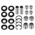 Front Uppper Lower A Arm Bearing Seal Shaft Rebuild Repair Kit 2side For Kawasaki Kfx450r 2008-2014 Kfx700 2004-2011 Brute