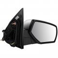 Ocpty Passenger Side Mirror For 2014-2017 Gmc Sierra 1500 Outside Accessories Easy-adjustable Manual Folding Non-heated View