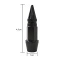8 Pack Universal Spiked Aluminum Stem Valve Caps Car Wheel Tire Tyre Rim Covers Cap For Cars Motorcycles Trucks Bikes Black 4 5