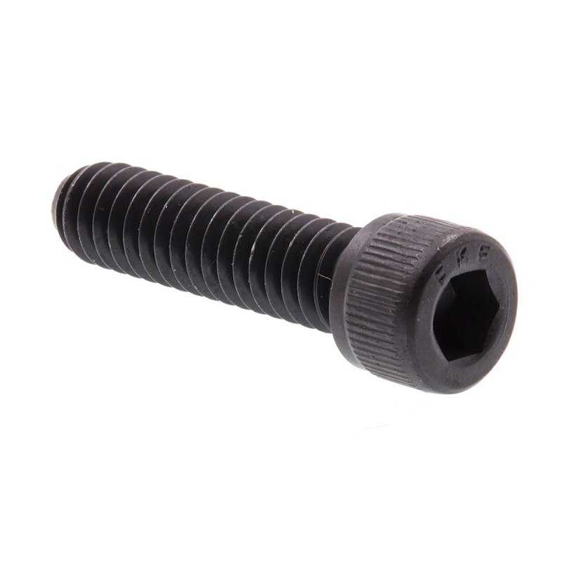 Prime-line Socket Head Cap Screws Hex Allen Drive 4 In-20 X 1 In Black 10 Pack