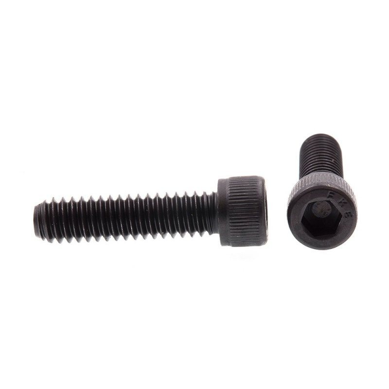 Prime-line Socket Head Cap Screws Hex Allen Drive 4 In-20 X 1 In Black 10 Pack