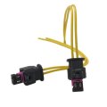 2x Front Rear Side Marker Light Pigtail Connector Wires Repl 68213844ad For 2015-2022 Chrysler 300 300c 300s Ch2551136