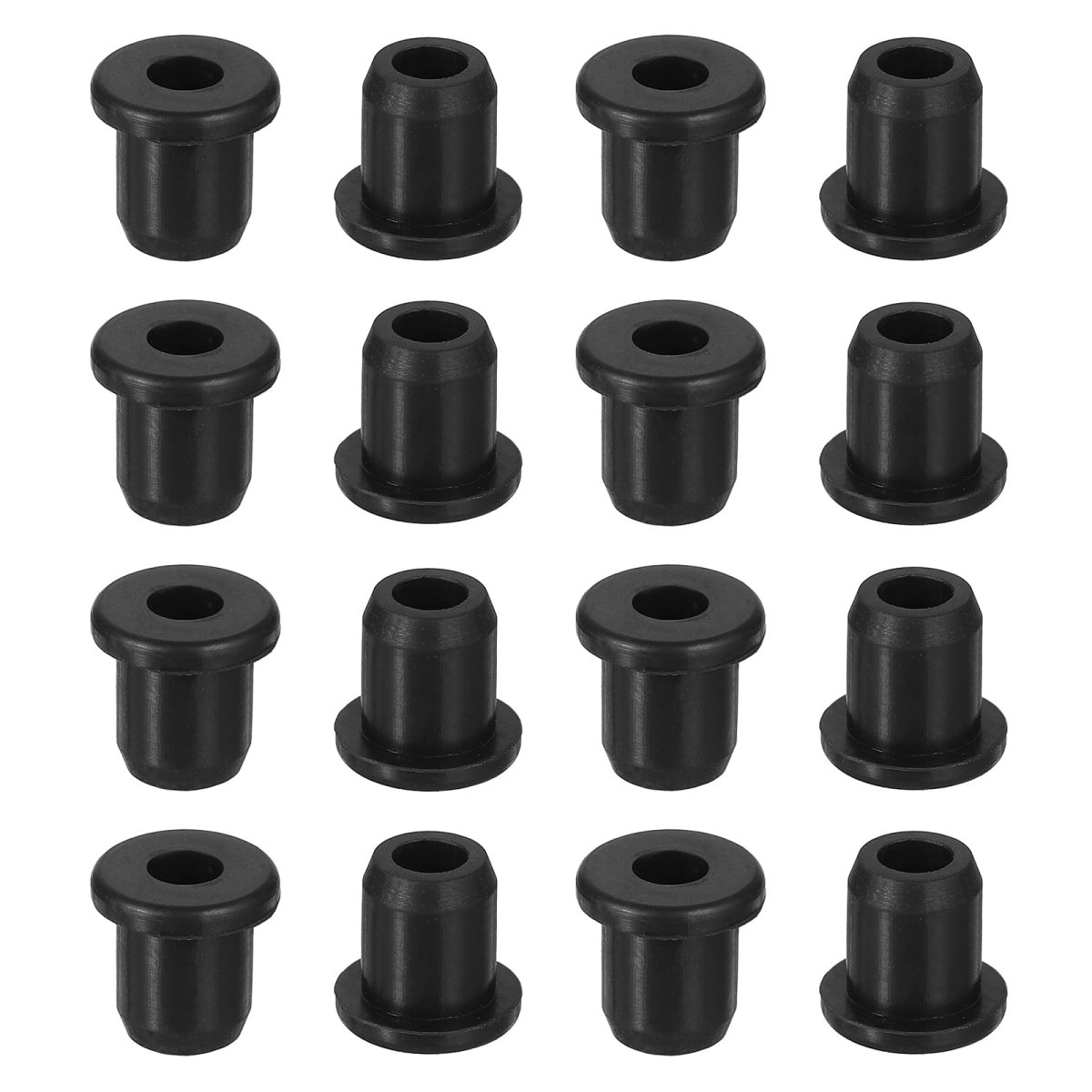 20pcs 1 6 Id 2 8 Drill Hole Rubber Grommets Top Hat Firewall Plug Fit 4mm Wire For Vinyl Tubing In Hydroponic Irrigation