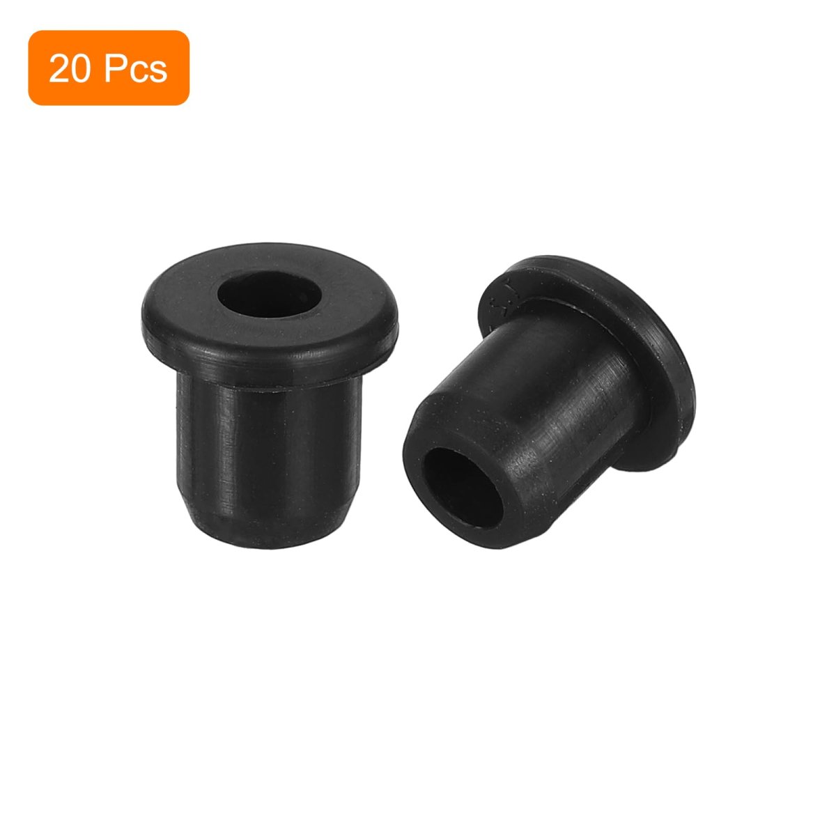 20pcs 1 6 Id 2 8 Drill Hole Rubber Grommets Top Hat Firewall Plug Fit 4mm Wire For Vinyl Tubing In Hydroponic Irrigation