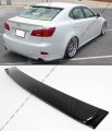 Fits For 2006-2013 Lexus Is 250 350 Is220 Isf Vip Real Carbon Fiber Rear Window Roof Spoiler Wing