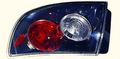 Driver Side Tail Light Assembly 216-1965l-aq Red Polycarbonate Lens Waterproof Rear Lamp For Car 