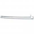 A-premium Set Of 2pcs Fuel Tank Straps Compatible With Dodge Plymouth Charger 1968-1970 Coronet Belvedere 68-70 Road Runner