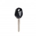 Fsfy Black Motorcycle Blank Key Uncut Blade Replacement For Yamaha Yzf R1 R6 Yzf600 Fz1 Fz6 Mt07 09
