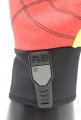 West Chester 87020 R2 Hi-viz Pvc Palm Rigger Gloves A Orange Medium Flexible Synthetic Leather On Spandex Back 