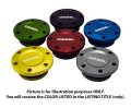 2013-2017 Vms Racing Magnetic Fuel Cap In Gunmetal Anodized Billet Aluminum Compatible With Dodge Ram Cummins Diesel And