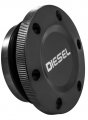 2013-2017 Vms Racing Magnetic Fuel Cap In Gunmetal Anodized Billet Aluminum Compatible With Dodge Ram Cummins Diesel And