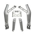 Tcmt Passenger Footpegs Bracket Kit Fit For Yamaha Yzf R6 17-22 R7 22-25 R1 R1s R1m 15-25 Replace 2cr-2741l-00-00