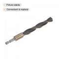 Uxcell High Speed Steel Hex Shank Twist Drill Bit 13mm Drilling Dia With 1 4 Inch 150mm Length