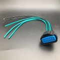 Allmost New Headlight Connector Pigtail For Halogen 2008-2014 Cadillac Cts Repair 6-wire