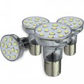 Rv Trailer Motorhome Led Spot Light 1156 1139 1141 1383 Bulb Cool White 6500k 275 Lumen 10 To 30 Volt Long Neck 4 Pack 