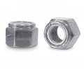 M10-1 50 Coarse Metric Nylon Insert Thin Locknuts Class Din 985 Silver Zinc Cr 3 Pack Of 10