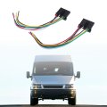 1pair Bulb Holder Wire Connector 13n004 Rear Light Cable Replacement For Mk6 2000 2006