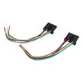 1pair Bulb Holder Wire Connector 13n004 Rear Light Cable Replacement For Mk6 2000 2006 