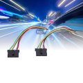 1pair Bulb Holder Wire Connector 13n004 Rear Light Cable Replacement For Mk6 2000 2006